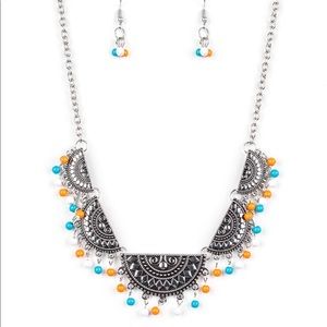Necklace with earrings set
